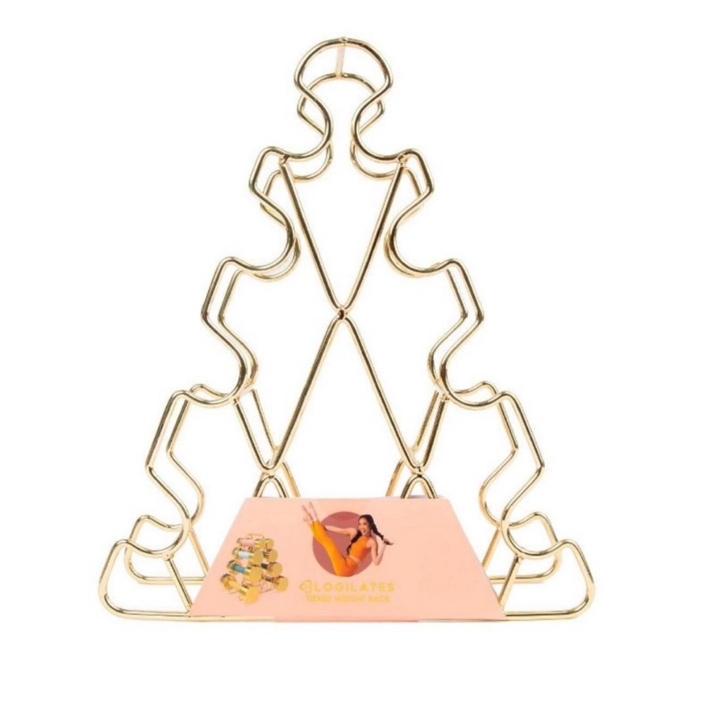 Blogilates weight rack!